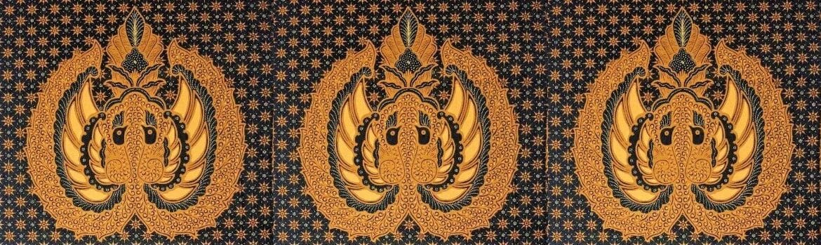 garuda ornament in batik